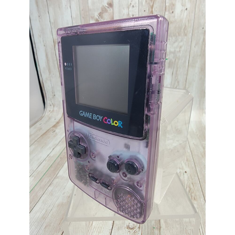 Nintendo Game Boy Color Handheld System Tested & Works Atomic Purple - Picture 4 of 8